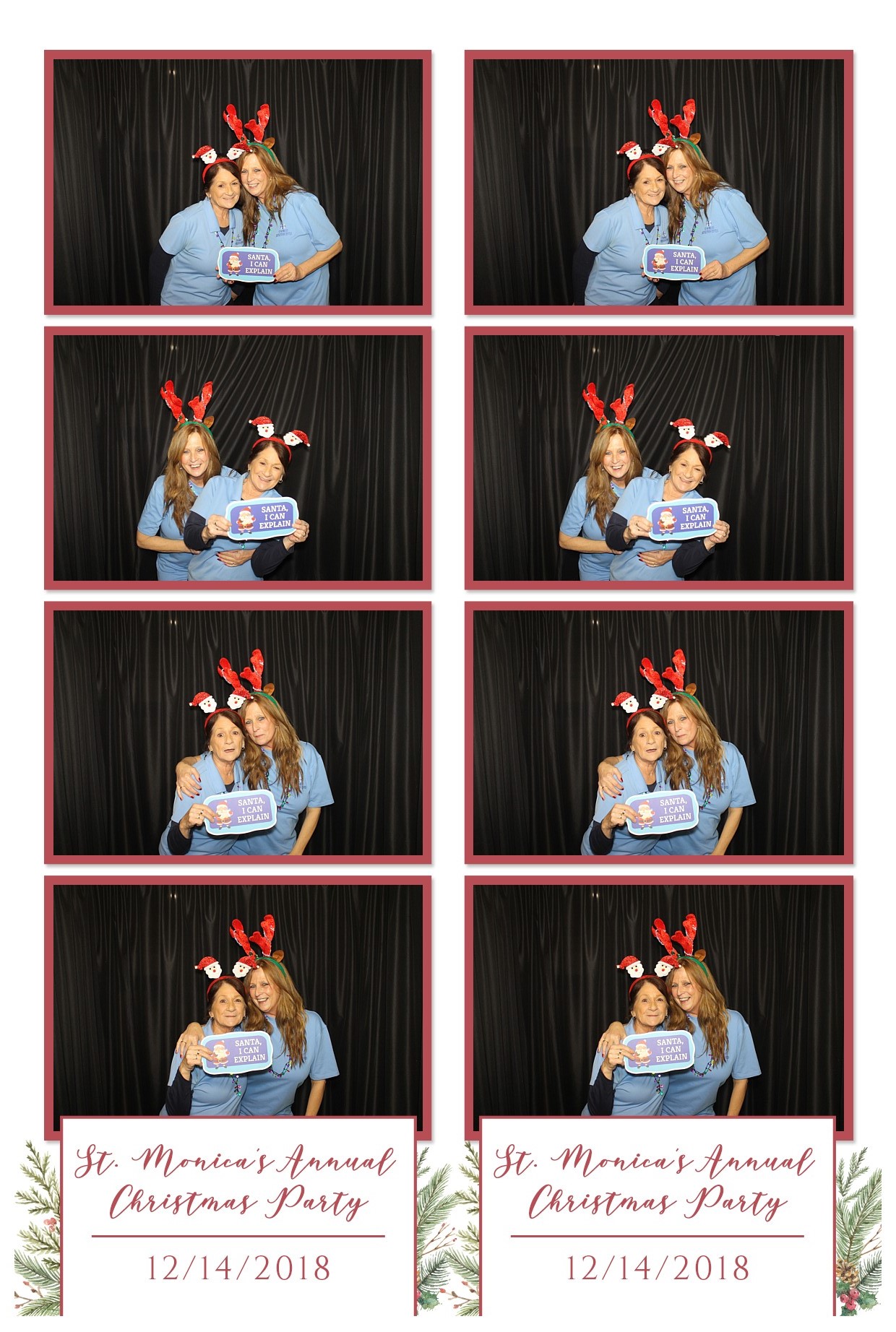 St Monica's Christmas Party 2018 | View more photos from the event at gallery.photoboothcincy.com/u/PhotoBoothCincy/St-Monicas-Christmas-Party-2018